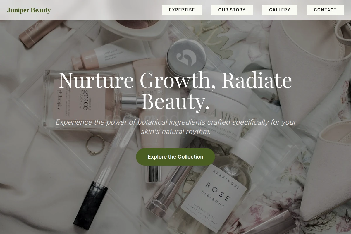 Juniper Beauty Products